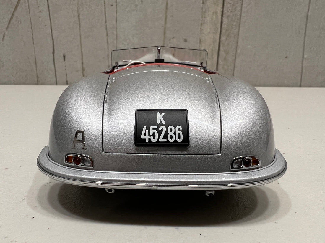 PORSCHE 356 NUMBER 1 (SILVER) 1:18 SCALE MODEL - AUTOART