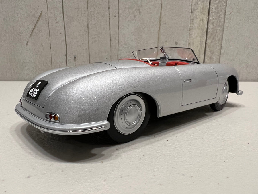 PORSCHE 356 NUMBER 1 (SILVER) 1:18 SCALE MODEL - AUTOART