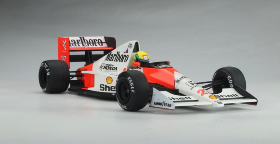 *PRE-ORDER* MCLAREN HONDA MP4/ 5B - AYRTON SENNA - WORLD CHAMPION 1990 - 1:12 SCALE MODEL - MINICHAMPS