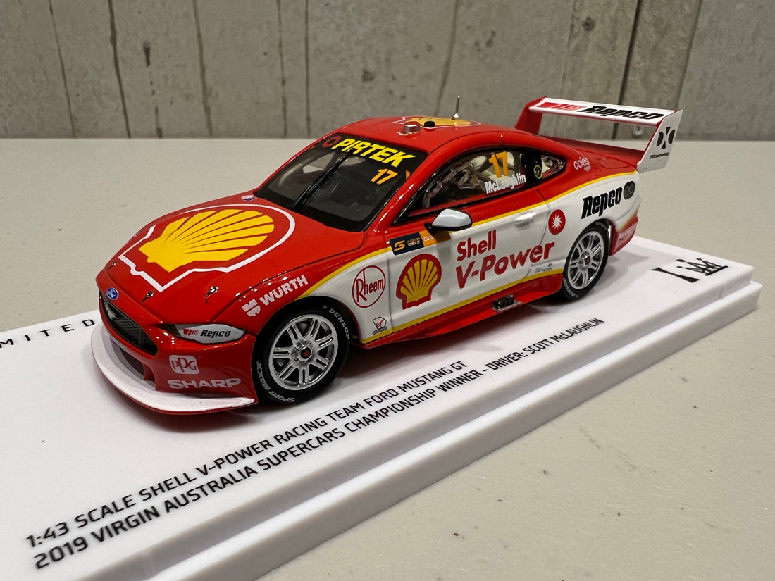 1:43 Shell V-Power Racing Team #17 Ford Mustang GT Supercar - 2019 Championship Winner