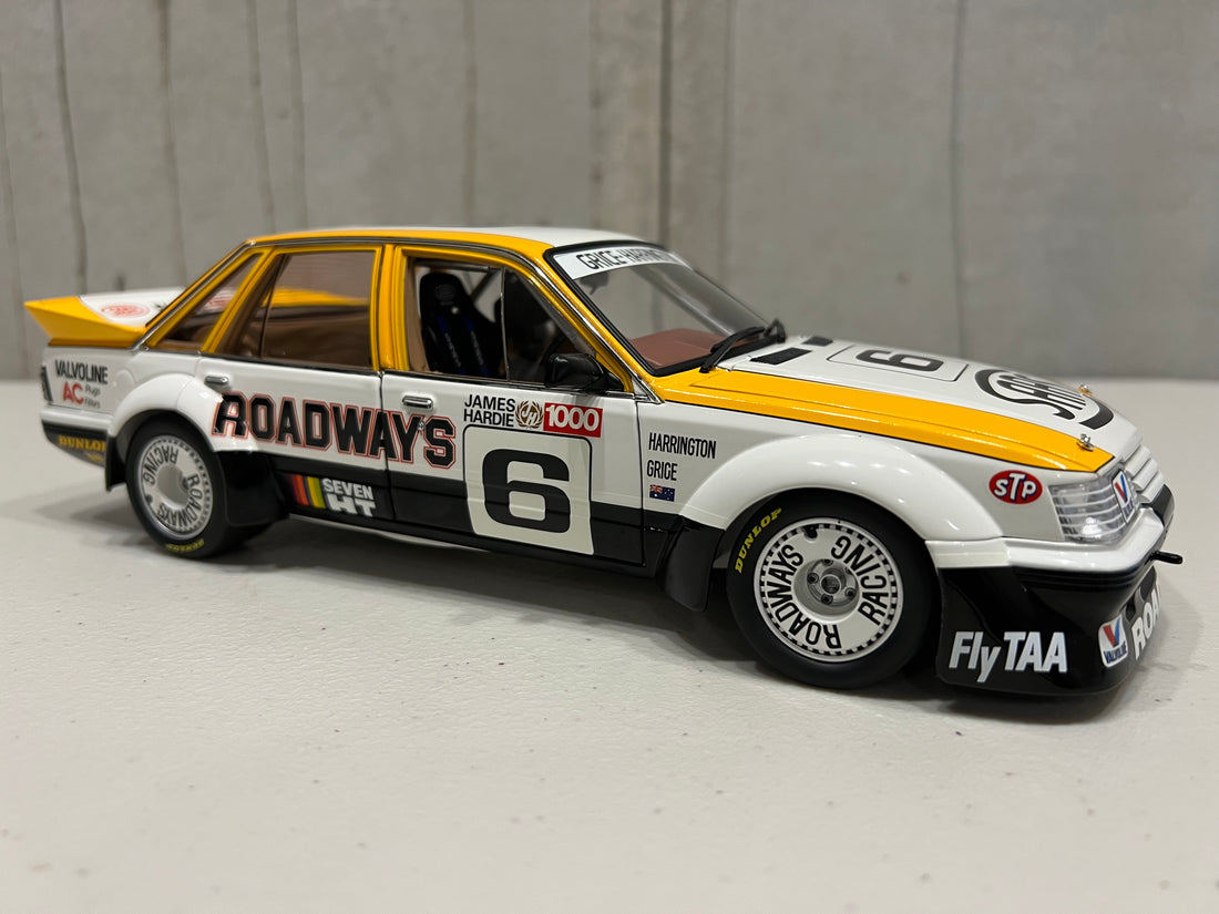 1984 BATHURST LAST OF THE BIG BANGERS! HOLDEN VK COMMODORE 1:18 DIECAST