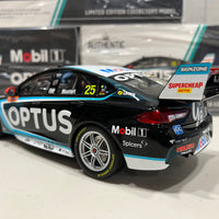 1:18 Mobil 1 Optus Racing #25 Holden ZB Commodore - 2022 Beaurepaires Melbourne 400 (AGP) Race 6 / 9 Winner - Chaz Mostert - AUTHENTIC COLLECTABLES - RRP $230 NOW $200