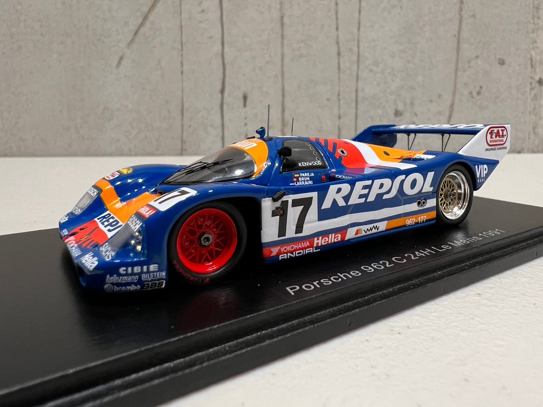 出産祝い スパーク 1/43 ポルシェ 962 C No.17 1991 ル・マン24時間 O