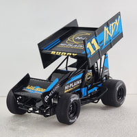 2022 #11 HI-PLAINS BUILDING SPRINT CAR - BUDDY KOFOID - FIRST WORLD OF OUTLAWS WIN - 1:18 SCALE DIECAST MODEL