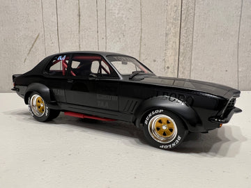 ECLIPSE TORANA SATIN BLACK BROCK TRIBUTE MARLBORO TORANA - 1:18 SCALE MODEL - 1 OF 324 - ACE