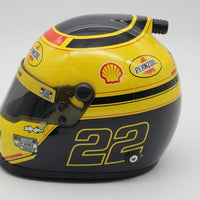 Joey Logano 2022 2x Cup Series Champion MINI Replica Helmet - 1:2 Scale