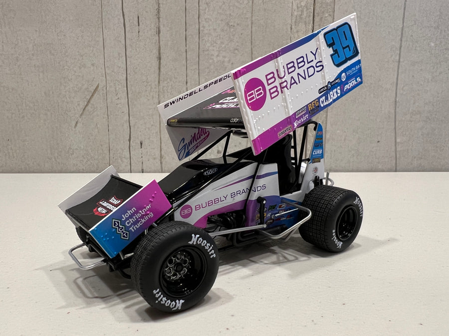 2022 #39 BUBBLY BRANDS/ SWINDELL SPEEDLAB - 2022 KNOXVILLE NATIONALS 1:18 DIECAST