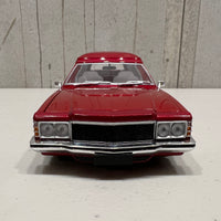 1975 HJ Holden Panelvan "Slammed" LS6 Twin Turbo - Wine Berry- 1:24 Scale Diecast - DDA Collectibles