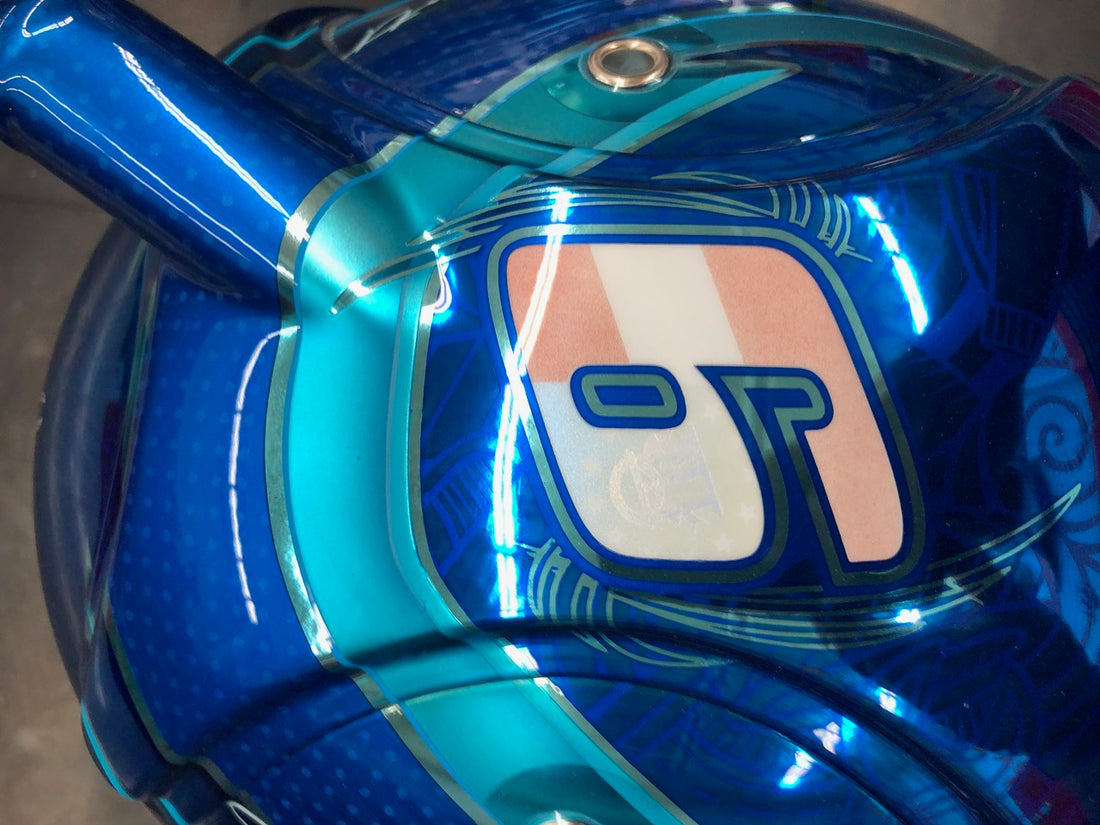 Chase Elliott 2021 NAPA MINI Replica Helmet 1:2 Scale