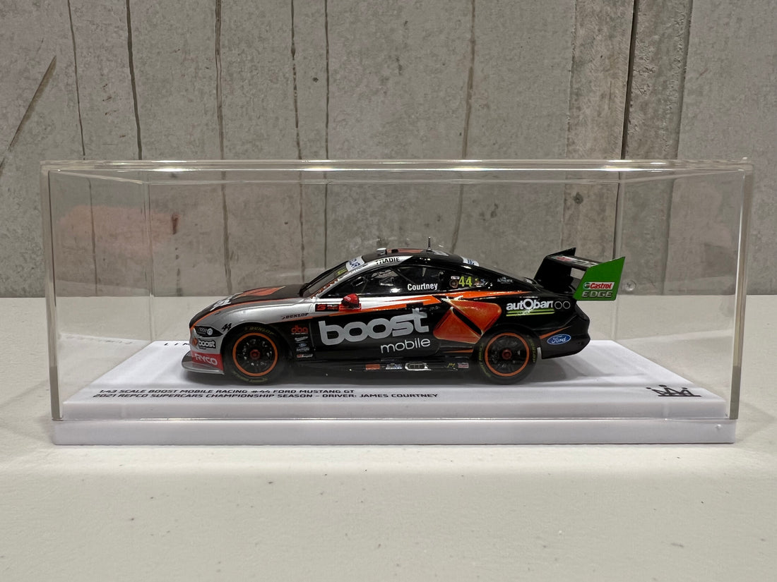 James Courtney 1:43 Boost Mobile Racing #44 Ford Mustang GT - 2021 Repco Supercars Championship Season
