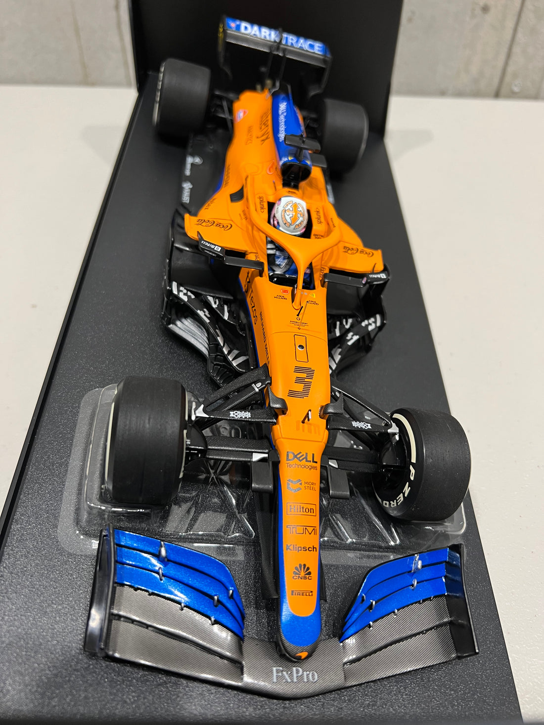 Mclaren F1 Team - Daniel Ricciardo - Winner Italian GP 2021 - 1:18 Scale Diecast Model Car