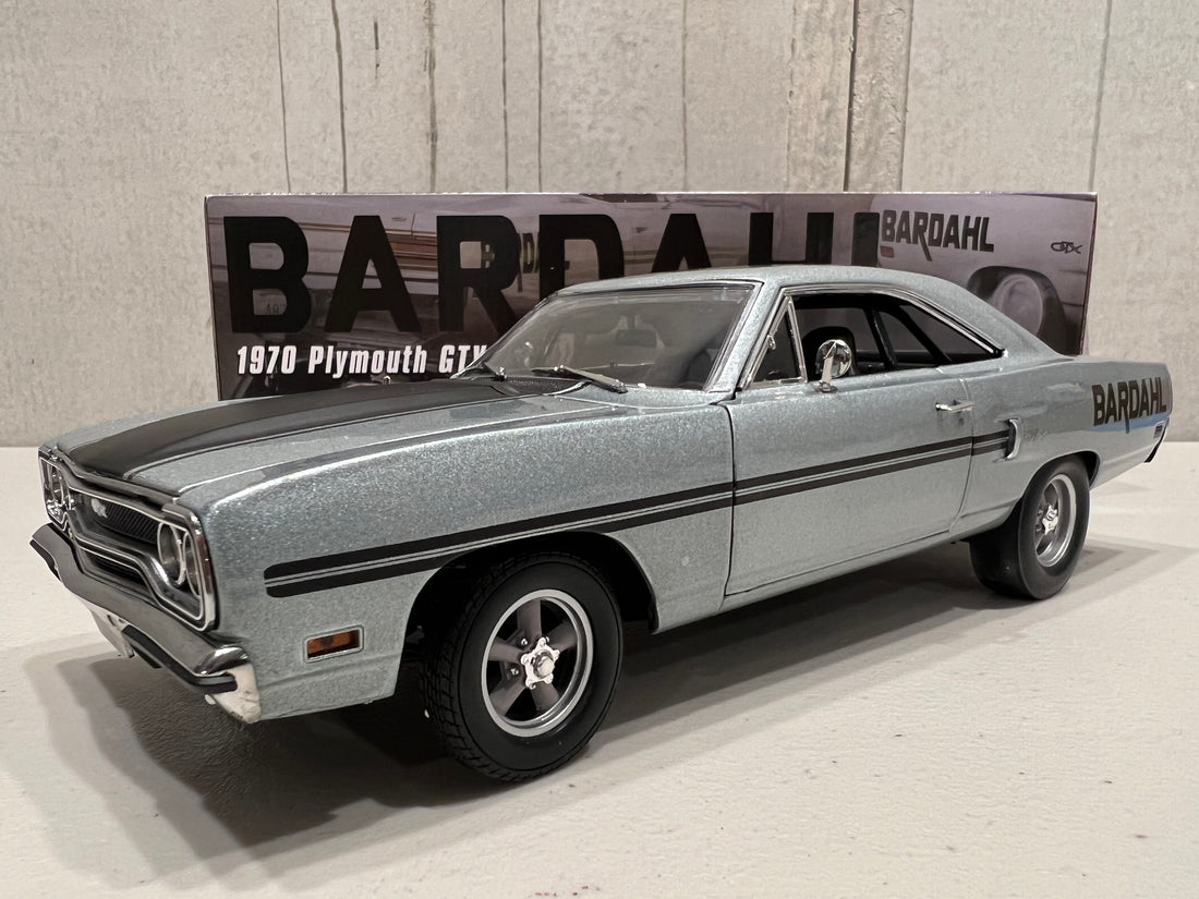 1970 PLYMOUTH GTX - BARDAHL - 1:18 SCALE DIECAST MODEL - GMP