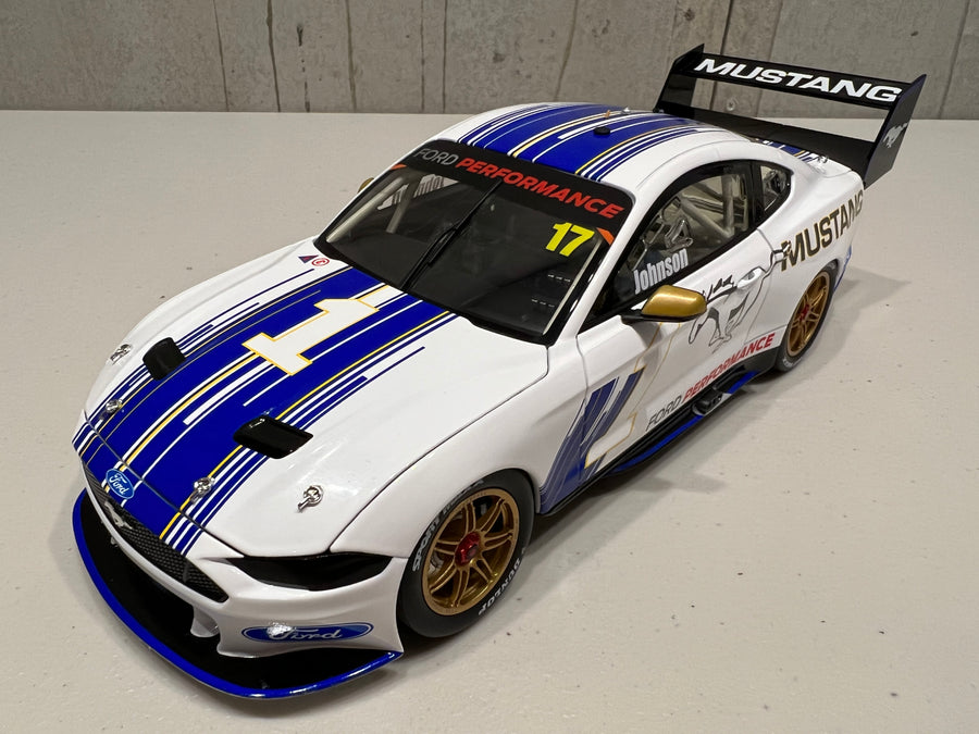 1:18 Ford Performance #17 Ford Mustang GT Supercar - 2019 Adelaide 500 Parade of Champions - Driver: Dick Johnson - AUTHENTIC COLLECTABLES - RRP $250  NOW  $230