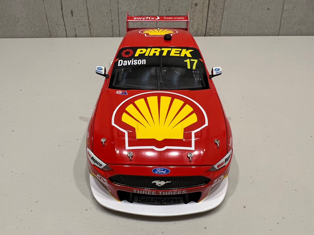 Shell V-Power Racing Team #17 Ford Mustang GT - 2022 Perth SuperNight Race 11 Winner - Will Davison - 1:18 Scale Diecast Model - Authentic Collectables RRP $250 NOW $200