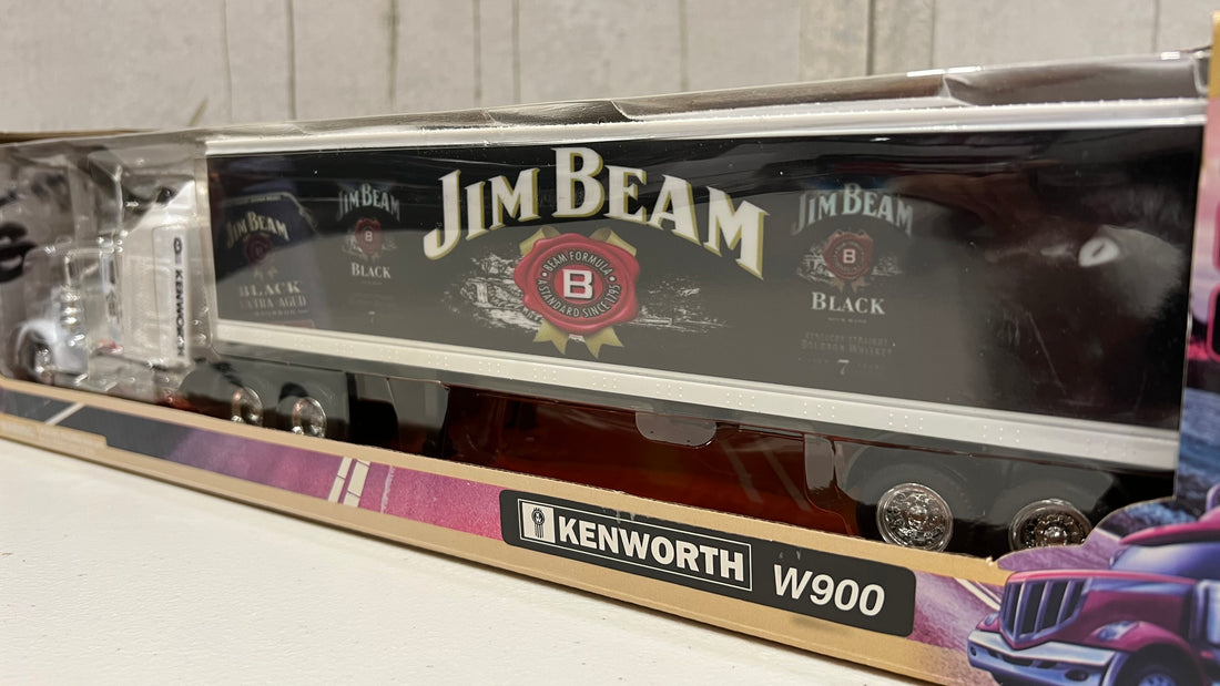 JIM BEAM - BLACK LABEL - KENWORTH W900 - 1:43 SCALE MODEL