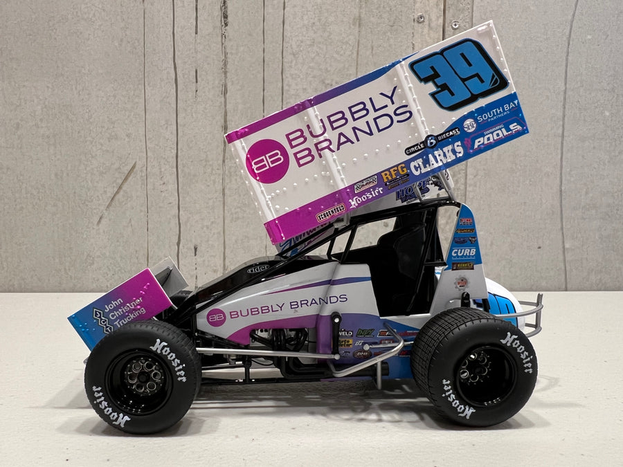 2022 #39 BUBBLY BRANDS/ SWINDELL SPEEDLAB - 2022 KNOXVILLE NATIONALS 1:18 DIECAST