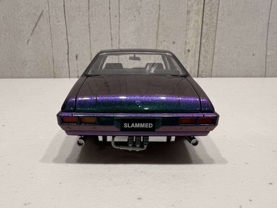 HQ GTS Custom 4 Door Monaro "Slammed" LS6 Twin Turbo 1:24 Scale Diecast - DDA Collectibles