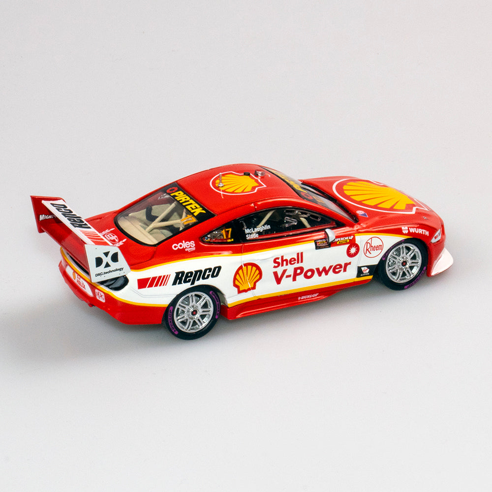 1:43 Shell V-Power Racing Team #17 Ford Mustang GT Supercar - 2020 Championship Winner - Scott McLaughlin - Authentic Collectables