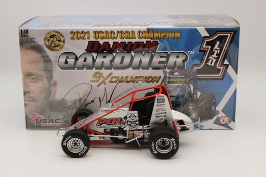 DAMION GARDNER #1 PERFORMANCE ONLINE SPRINT CAR 1:18 DIECAST MODEL - ACME - RRP $225  NOW  $200