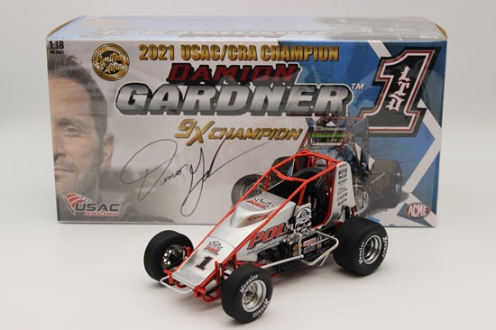 DAMION GARDNER #1 PERFORMANCE ONLINE SPRINT CAR 1:18 DIECAST MODEL - ACME - RRP $225  NOW  $200