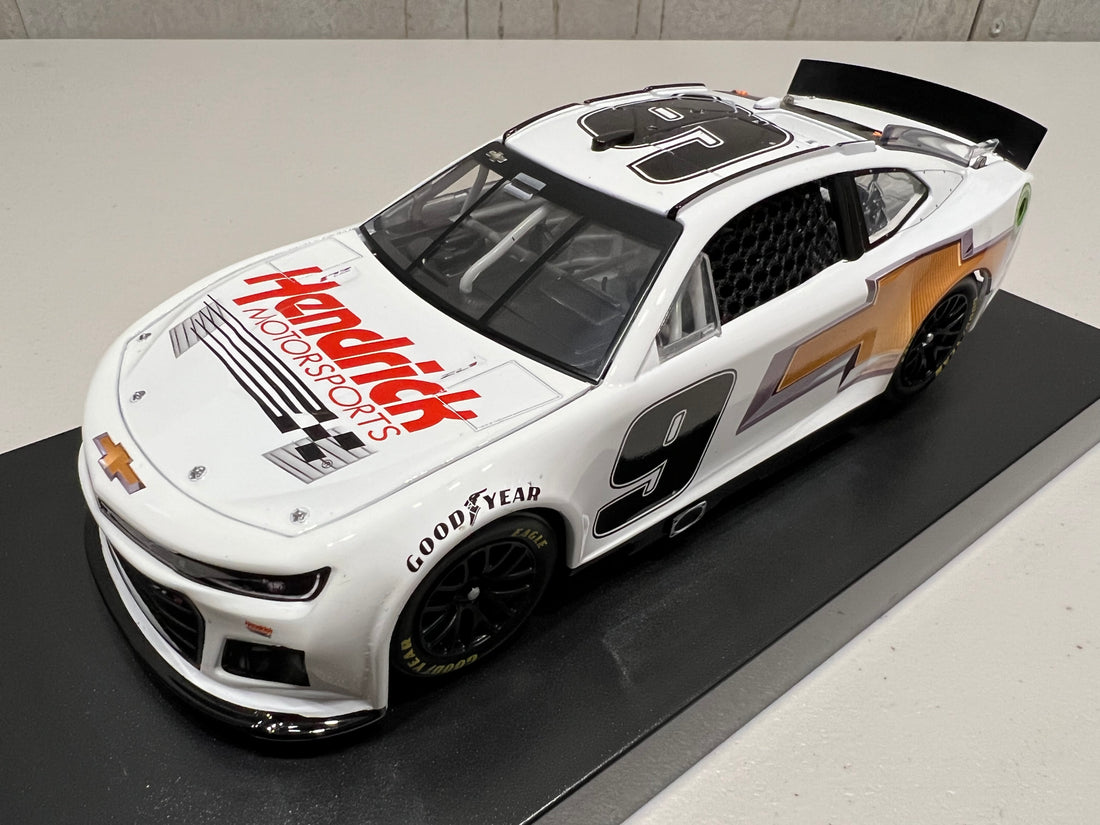 Hendrick Motorsports 2022 #9 Test Car 1:24 Elite Nascar Diecast