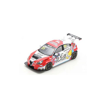 *PRE-ORDER* Alfa Romeo Giulietta TCR No.25 Team Mulsanne - 9th Race 2 WTCR 2020 Aragon II - Luca Filippi - 1:43 Scale Resin Model Car