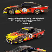 1976 Chevy Monza Allan Moffat Federation DeKon 1:18 Resin Model