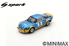 *PRE-ORDER* Alpine A110 Turbo No.9 Vainqueur  Critérium des Cévennes 1972 Limited 500 1:43 Model Car