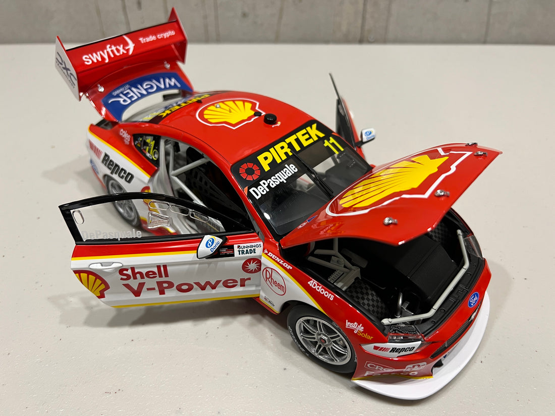 Shell V-Power Racing Team #11 Ford Mustang GT - 2022 Repco Supercars Championship Season - Anton De Pasquale - 1:18 Scale Diecast Model - AUTHENTIC COLLECTABLES - RRP $250 NOW $200