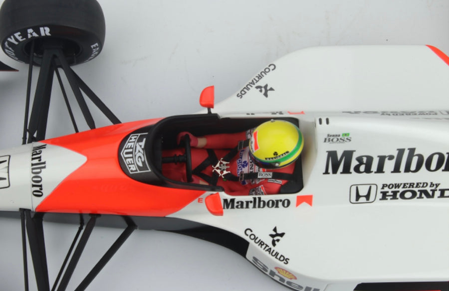 *PRE-ORDER* MCLAREN HONDA MP4/ 5B - AYRTON SENNA - WORLD CHAMPION 1990 - 1:12 SCALE MODEL - MINICHAMPS