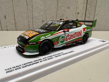 Thomas Randle 1:43 Castrol Racing #55 Ford Mustang GT - 2021 OTR SuperSprint At The Bend