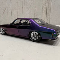 HQ GTS Custom 4 Door Monaro "Slammed" LS6 Twin Turbo 1:24 Scale Diecast - DDA Collectibles