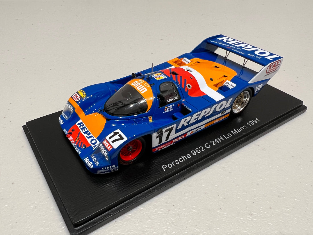 PORSCHE 962C N°7 LE MANS 1990 ONYX 1:43 4ème de reference PORSCHE 962C N°7 LE MANS 1990 ONYX 1:43 4ème de reference