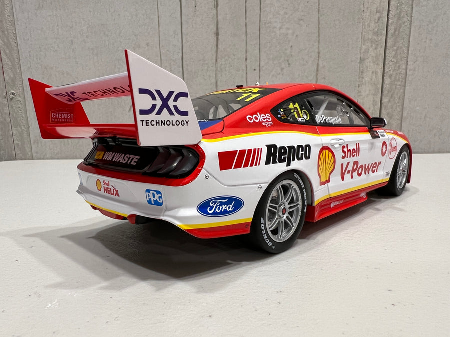 Shell V-Power Racing Team #11 Ford Mustang GT - 2022 Repco Supercars Championship Season - Anton De Pasquale - 1:18 Scale Diecast Model - AUTHENTIC COLLECTABLES - RRP $250 NOW $200