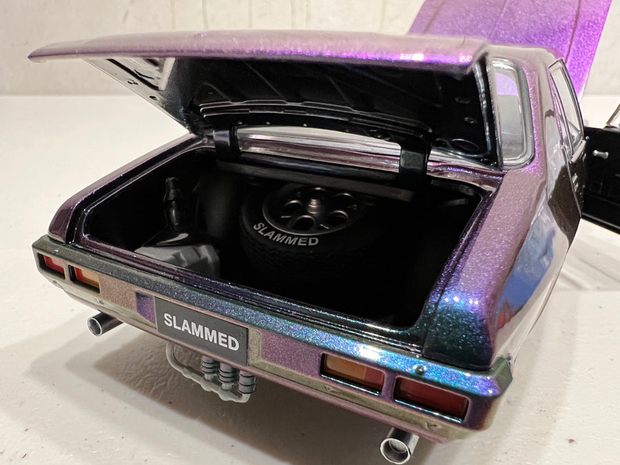 HQ GTS Custom 4 Door Monaro "Slammed" LS6 Twin Turbo 1:24 Scale Diecast - DDA Collectibles