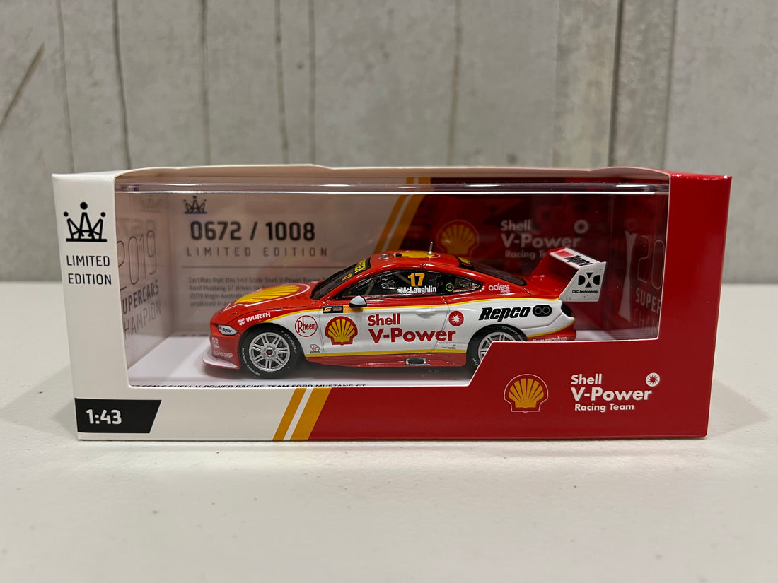 1:43 Shell V-Power Racing Team #17 Ford Mustang GT Supercar - 2019 Championship Winner