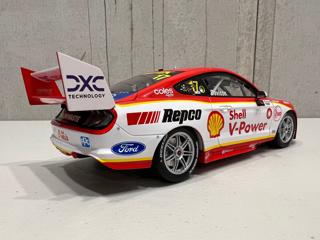 Shell V-Power Racing Team #17 Ford Mustang GT - 2022 Perth SuperNight Race 11 Winner - Will Davison - 1:18 Scale Diecast Model - Authentic Collectables RRP $250 NOW $200