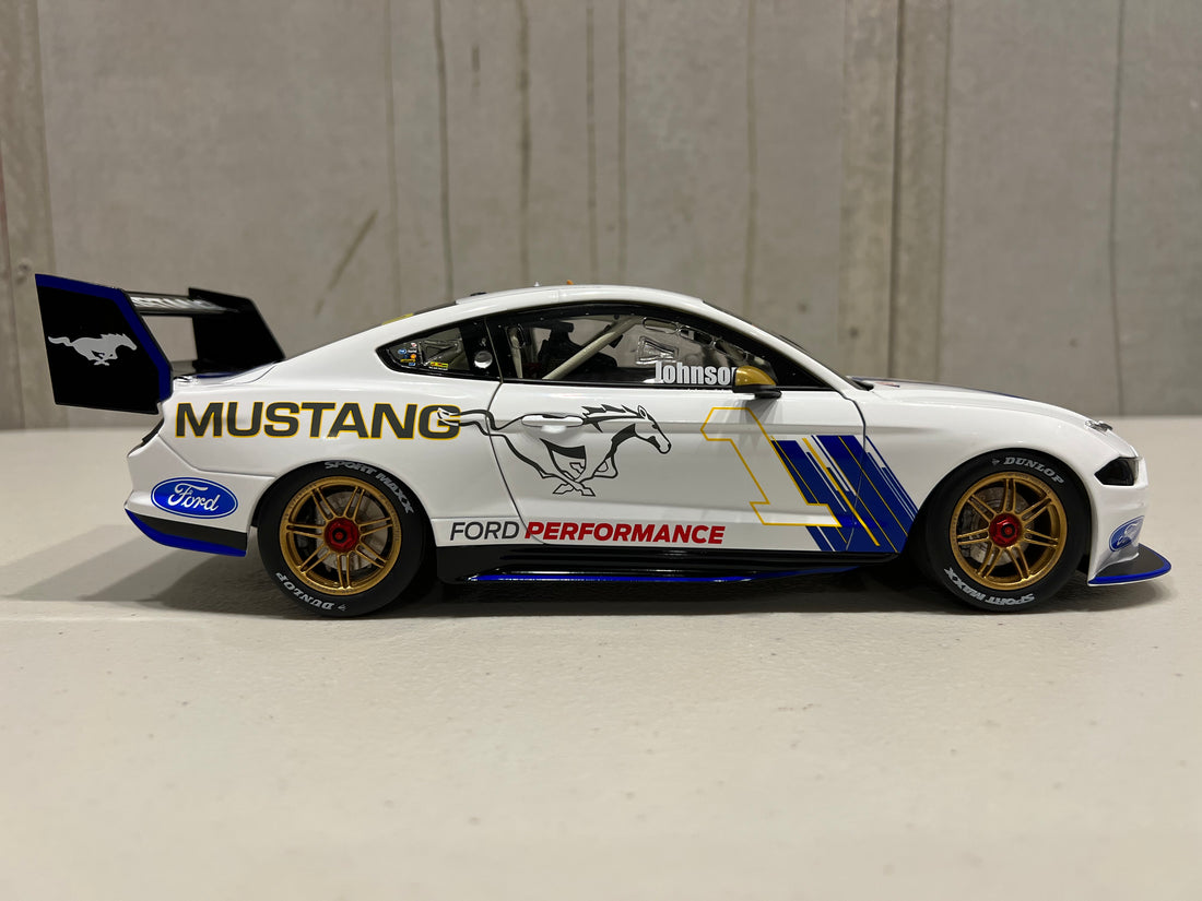 1:18 Ford Performance #17 Ford Mustang GT Supercar - 2019 Adelaide 500 Parade of Champions - Driver: Dick Johnson - AUTHENTIC COLLECTABLES - RRP $250  NOW  $230