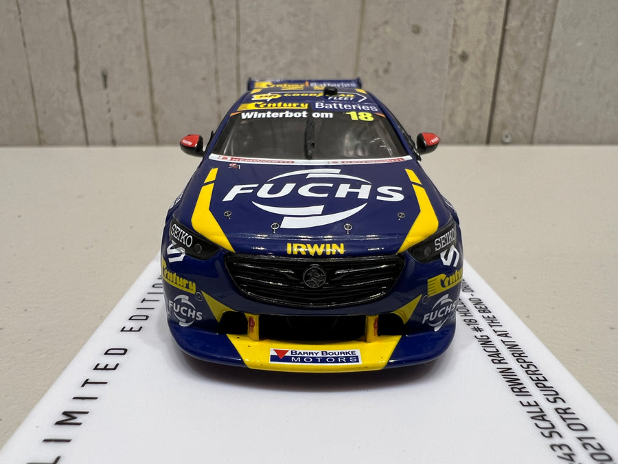 Mark Winterbottom (500th Consecutive Race Start) 1:43 IRWIN Racing #18 Holden ZB Commodore - 2021 OTR SuperSprint At The Bend