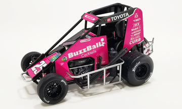 2022 #25 BUZZBALLZ COCKTAILS MIDGET CAR - TAYLOR REIMER - 1:18 SCALE DIECAST MODEL