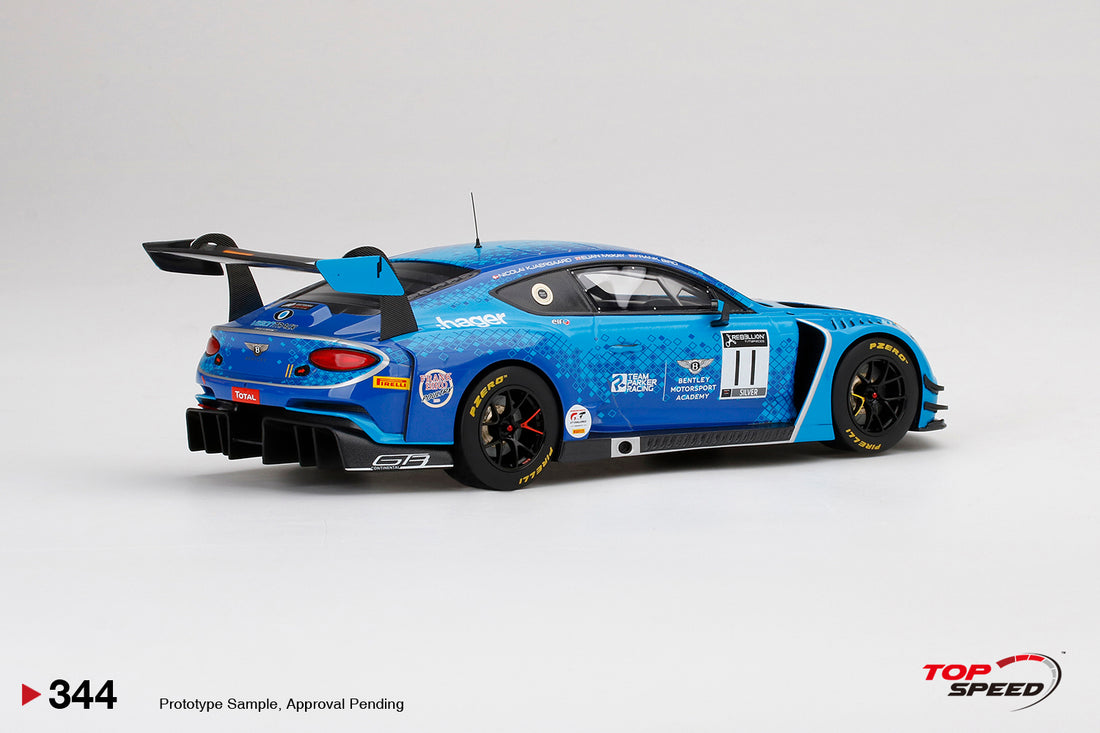 *PRE-ORDER* Bentley Continental GT3 #11 Team Parker  2020 Total 24 Hrs of Spa 1:18 Resin Diecast