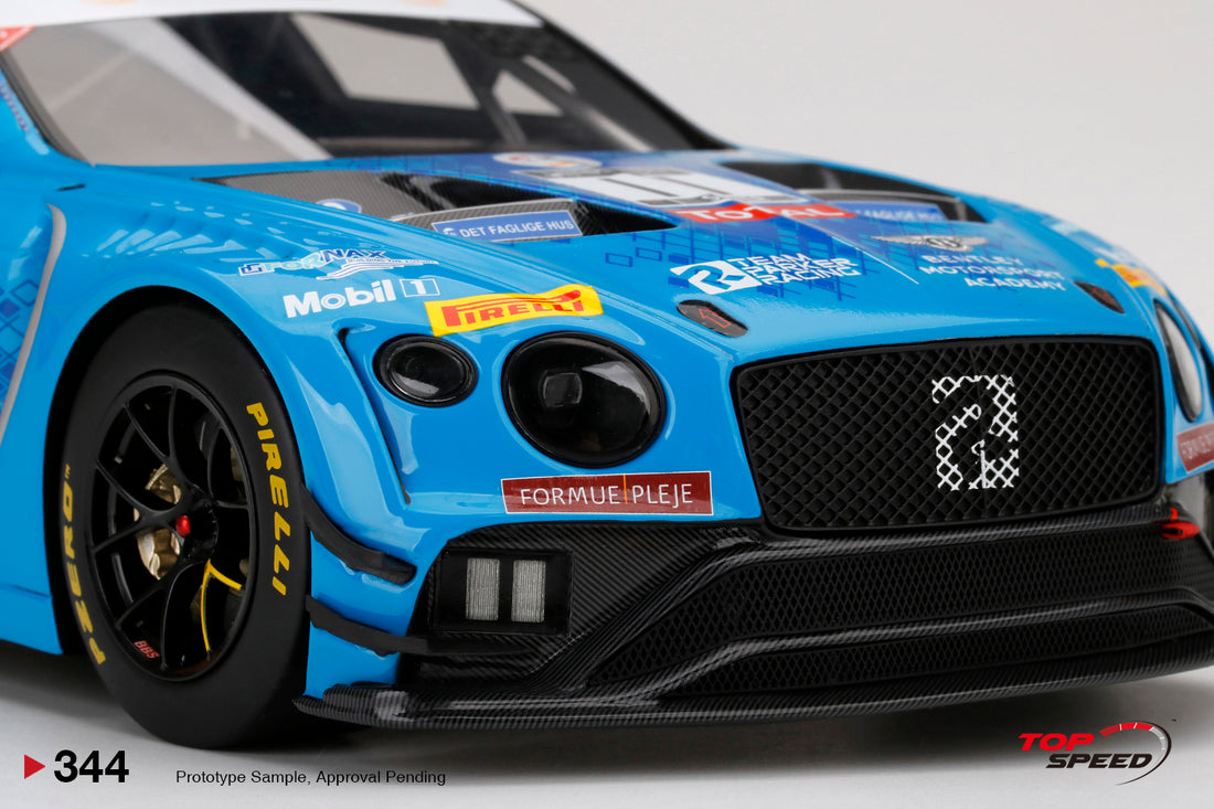 *PRE-ORDER* Bentley Continental GT3 #11 Team Parker  2020 Total 24 Hrs of Spa 1:18 Resin Diecast