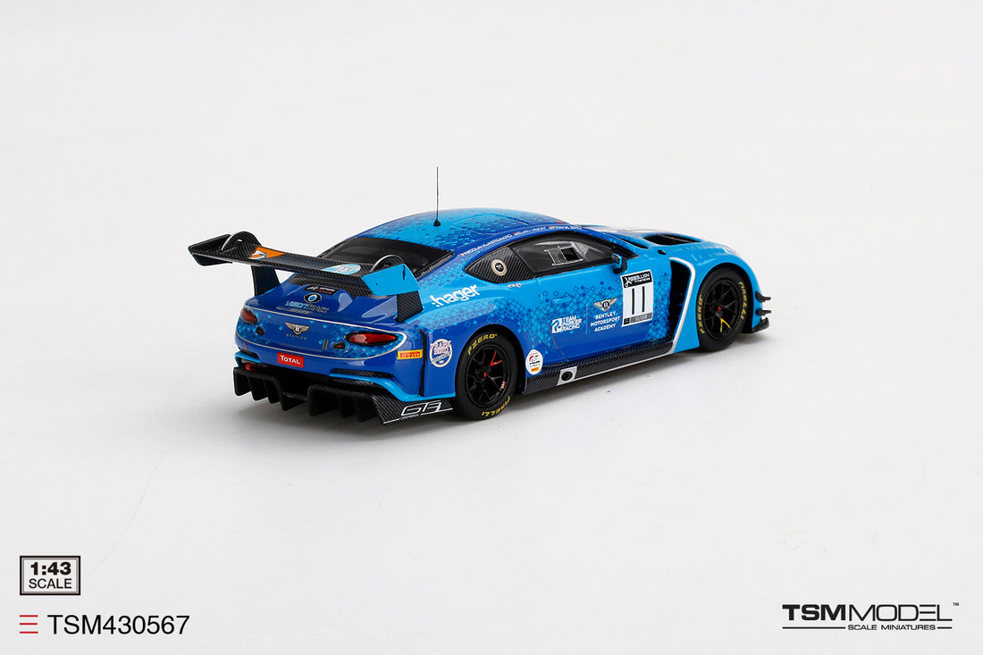 *PRE-ORDER* Bentley Continental GT3 #11 Team Parker 2020 Total 24 Hrs of Spa - 1:43 Scale Model Car