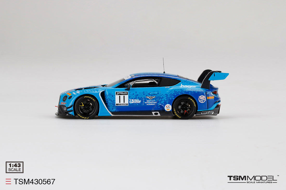 *PRE-ORDER* Bentley Continental GT3 #11 Team Parker 2020 Total 24 Hrs of Spa - 1:43 Scale Model Car