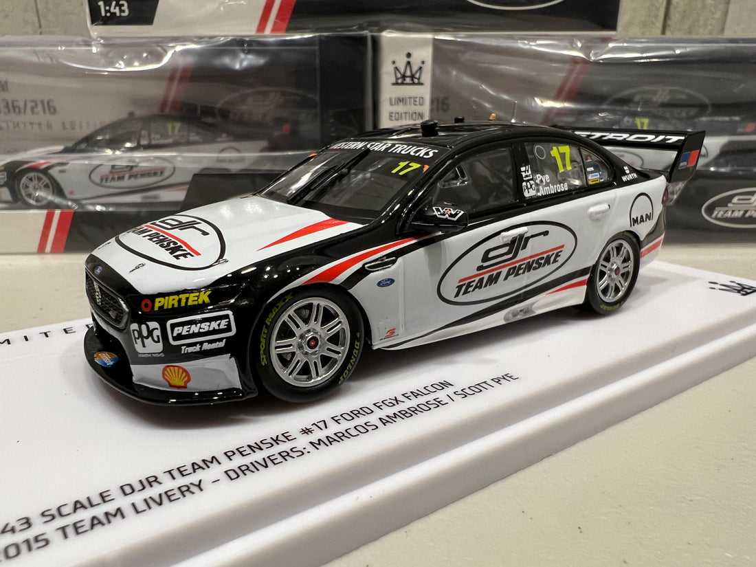 1:43 DJR Team Penske #17 Ford FGX Falcon - 2015 Team Livery - Marcos Ambrose / Scott Pye