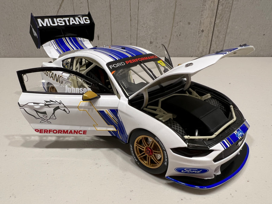 1:18 Ford Performance #17 Ford Mustang GT Supercar - 2019 Adelaide 500 Parade of Champions - Driver: Dick Johnson - AUTHENTIC COLLECTABLES - RRP $250  NOW  $230