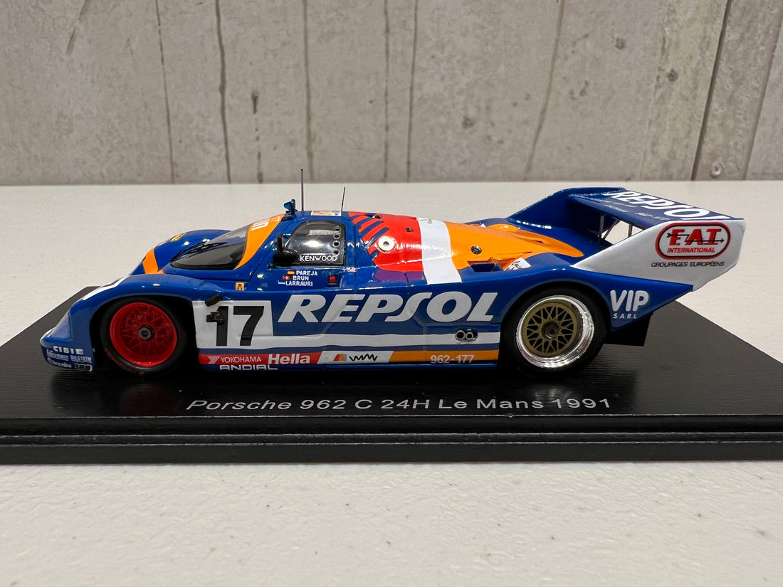 出産祝い スパーク 1/43 ポルシェ 962 C No.17 1991 ル・マン24時間 O