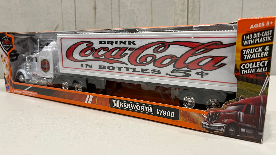 COCA-COLA - KENWORTH W900 - 1:43 SCALE MODEL