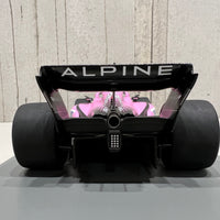 Fernando Alonso 2022 Alpine A522 No.14 BWT Alpine F1 Team - 9th Bahrain GP 1:18 Scale Resin Model Car - Spark - RRP $340  NOW  $310