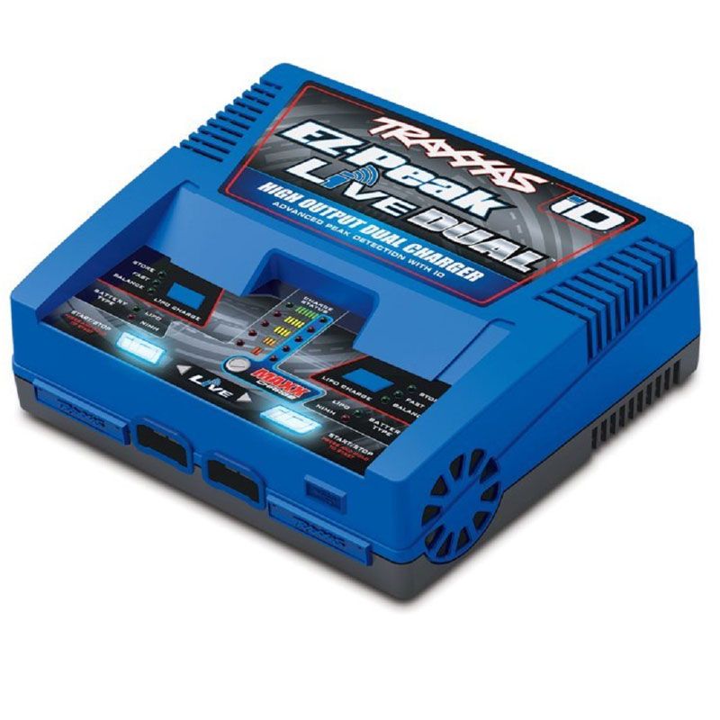 TRAXXAS CHARGER EZ-PEAK LIVE DUAL 200W NIMH/LIPO